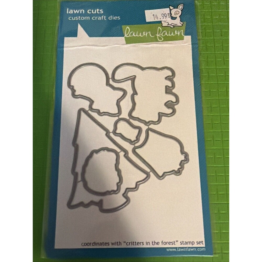 Lawn Fawn: Critters in the Forest Die Set only